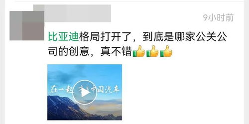 從“公關戰”到“公關贊” 比亞迪“在一起”刷屏背后的公關策劃